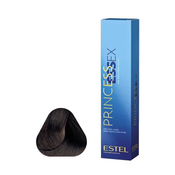 Estel 3/0 Крем-краска ESSEX, темный шатен, 60 мл