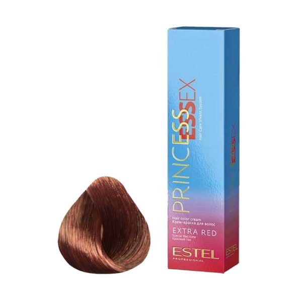 Estel 55/65 Крем-краска ESSEX, дерзкий фламенко (Extra Red), 60 мл