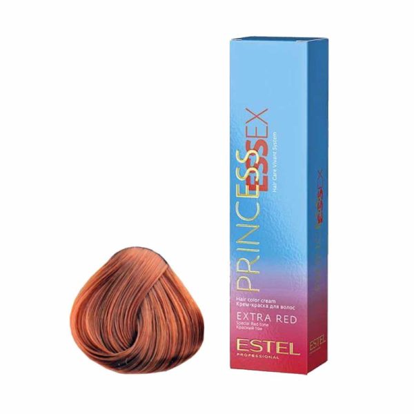 Estel 77/43 Крем-краска ESSEX, эффектная румба (Extra Red), 60 мл