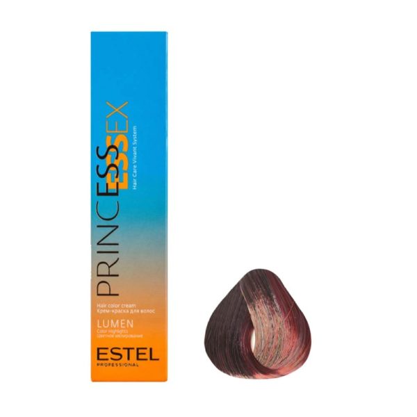 Estel 65 Крем-краска ESSEX, фиолетово-красный (Lumen), 60 мл