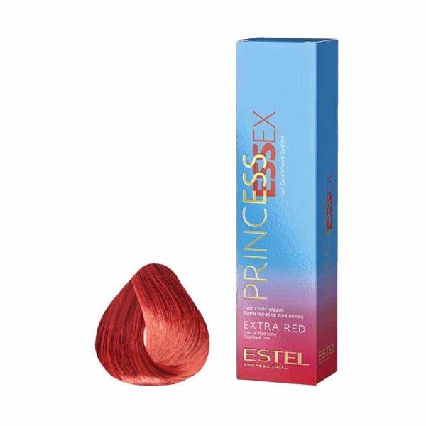 Estel 77/55 Крем-краска ESSEX, страстная кармен (Extra Red), 60 мл