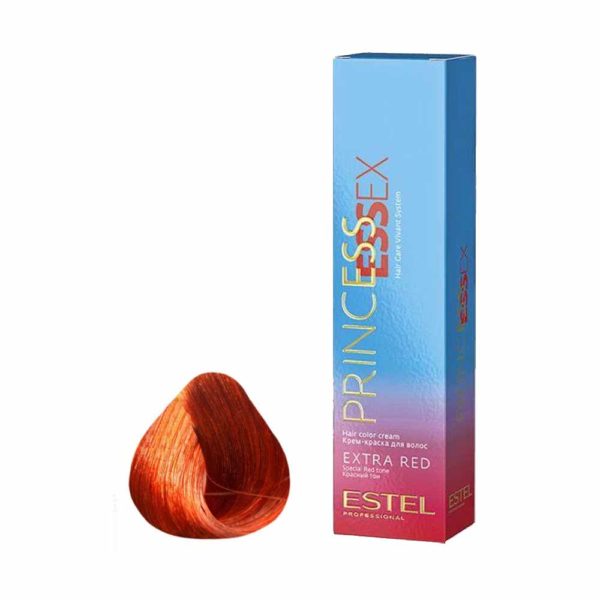 Estel 88/45 Крем-краска ESSEX, огненное танго (Extra Red), 60 мл