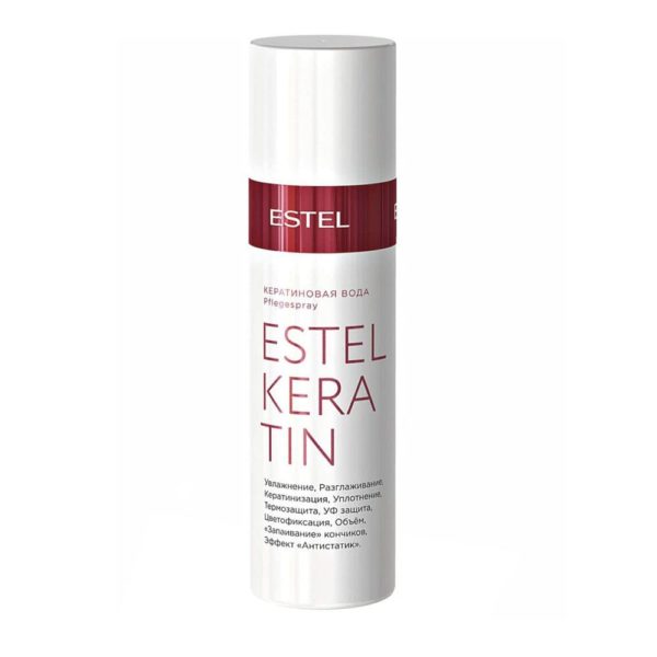 Estel Keratin Кератиновая вода для волос, 100 мл
