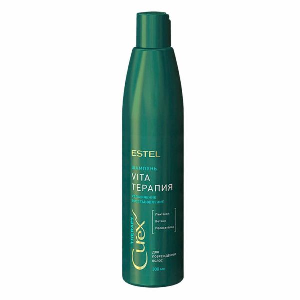 Estel CUREX Therapy Шампунь "Vita-терапия" для поврежденных волос, 300 мл