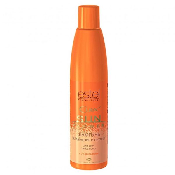 Estel CUREX Sun flower Шампунь-защита от солнца для всех типов волос с UV-фильтром, 300 мл