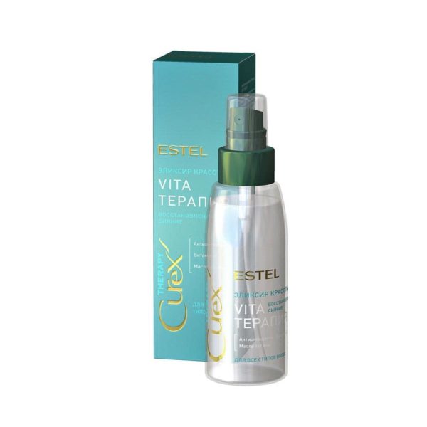 Estel CUREX Therapy Эликсир красоты "Vita-терапия" для всех типов волос, 100 мл