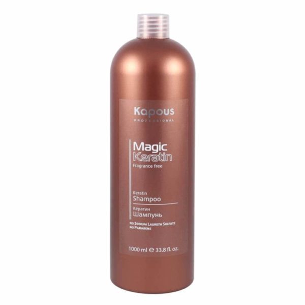 Kapous Magic Keratin Кератин шампунь для волос, 1000 мл