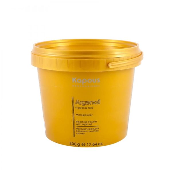 Kapous Arganoil Обесцвечивающий порошок с маслом арганы, 500 гр