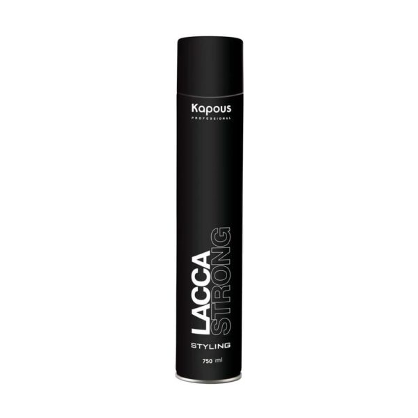 Kapous Styling Lacca Strong Лак аэрозольный для волос сильной фиксации, 750 мл