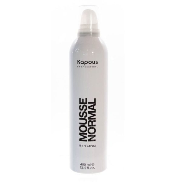 Kapous Styling Mousse Normal Мусс для укладки волос нормальной фиксации, 400 мл