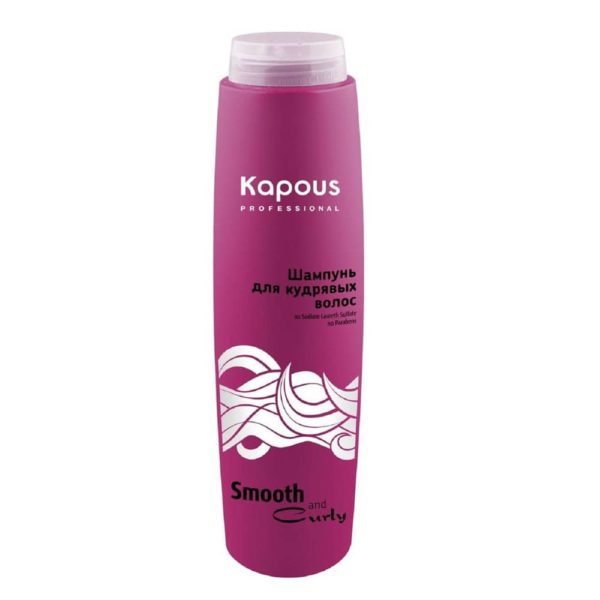 Kapous Smooth and Curly Шампунь для прямых волос, 300 мл