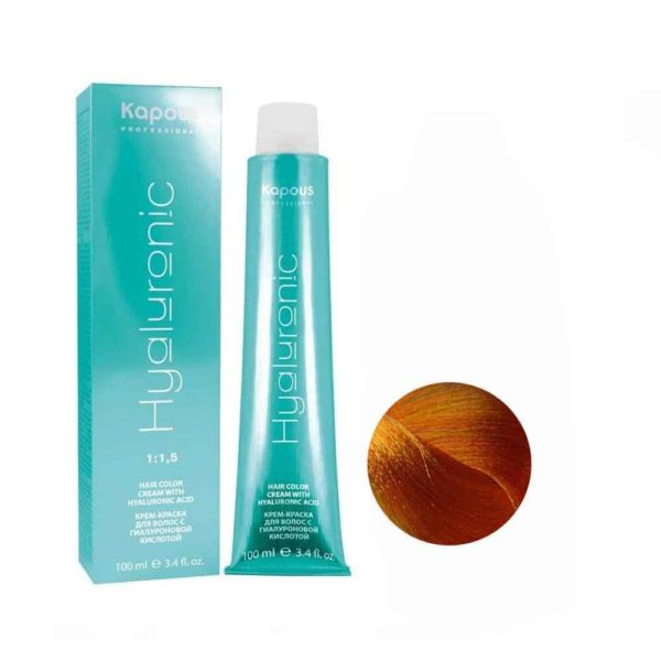 Kapous Hialuronic HY 03 Усилитель золотой, крем-краска для волос с гиалуроновой кислотой, 100 мл