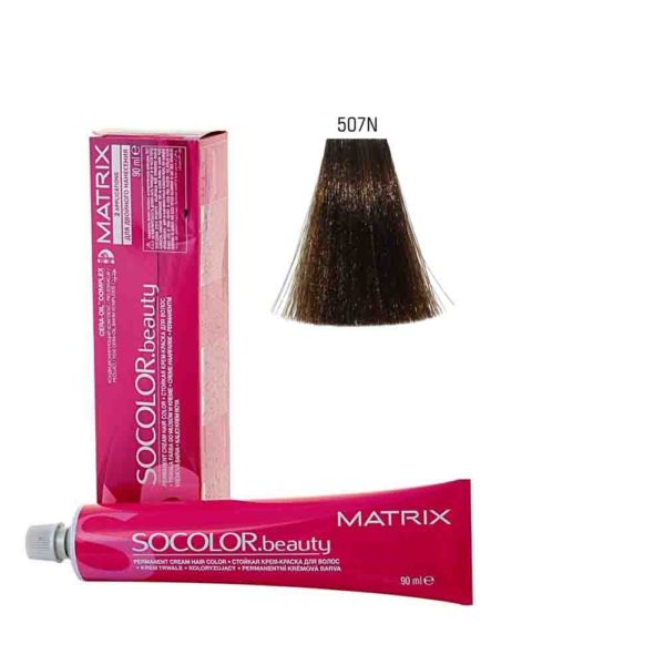 MATRIX SOCOLOR.beauty EXTRA COVERAGE краска 507N блондин, 90 мл