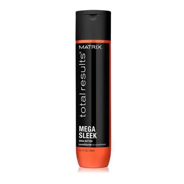 MATRIX Total Results MEGA SLEEK Кондиционер для гладкости непослушных волос с маслом ши, 300 мл