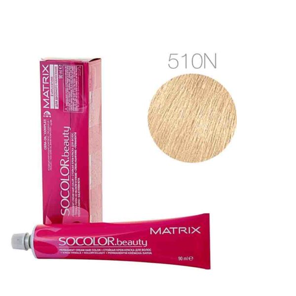 MATRIX SOCOLOR.beauty EXTRA COVERAGE краска 510N очень-очень светлый блондин натуральный, 90 мл