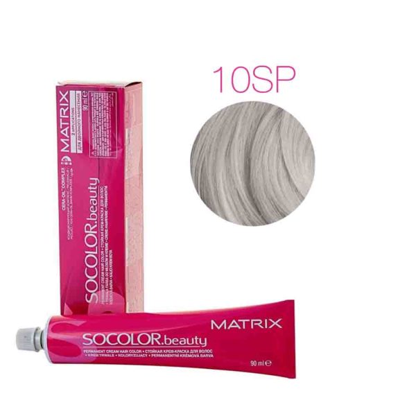 MATRIX SOCOLOR.beauty краска 10SP очень-очень светлый блондин серебристый жемчужный, 90 мл