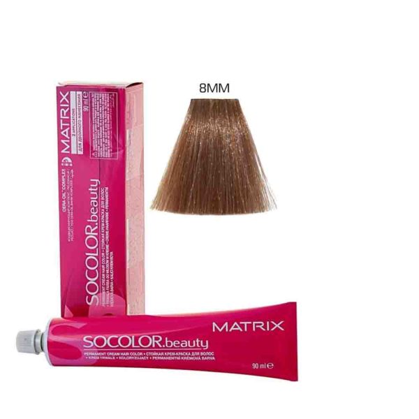 MATRIX SOCOLOR.beauty краска 8MM светлый блондин мокка мокка, 90 мл