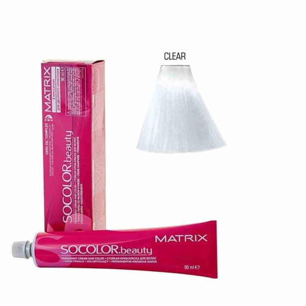 MATRIX SOCOLOR.beauty краска CLEAR прозрачный оттенок, 90 мл