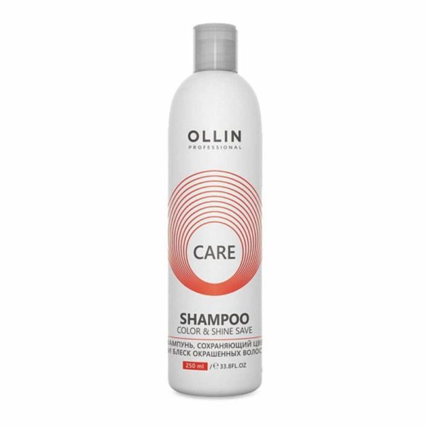 Ollin СARE Шампунь сохраняющий цвет и блеск окрашенных волос, 250 мл