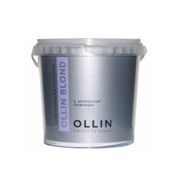 Ollin BLOND Осветляющий порошок с ароматом лаванды, 500 г