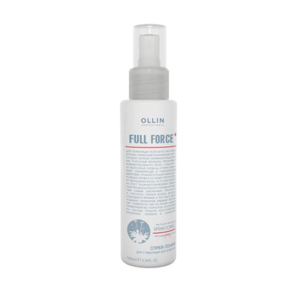 Ollin  Full Force Hair Growth Stimulating Spray-Tonic Спрей-тоник для стимуляции роста волос, 100 мл