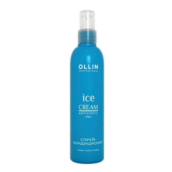 Ollin Ice cream Antistatic Effect Спрей-кондиционер для волос, 250 мл