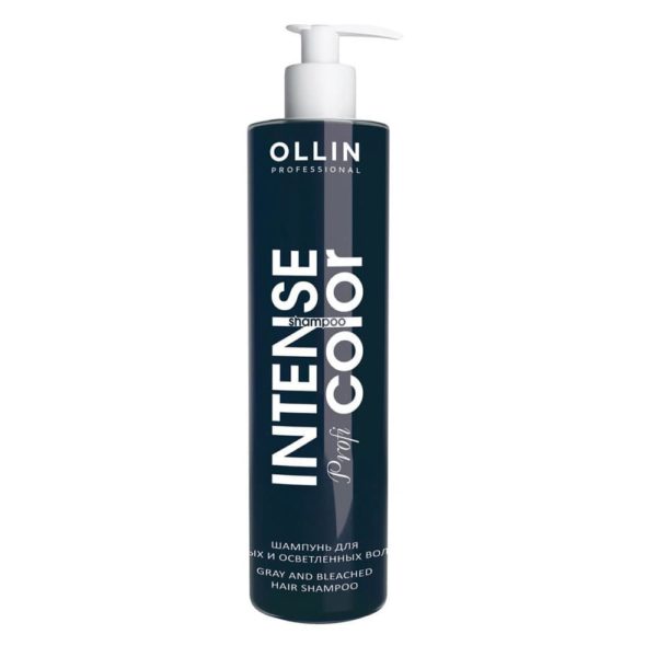 Ollin Intense Profi Color Шампунь для седых и осветленных волос, 250 мл