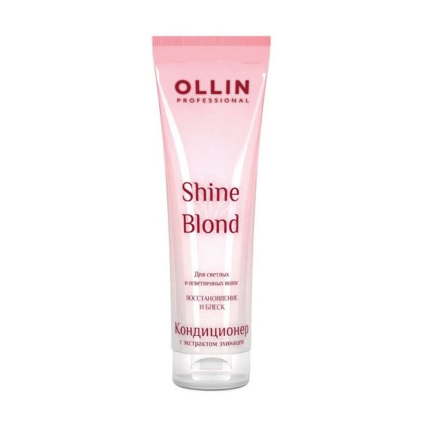 Ollin Shine Blond Conditioner Кондиционер с экстрактом эхинацеи, 250 мл