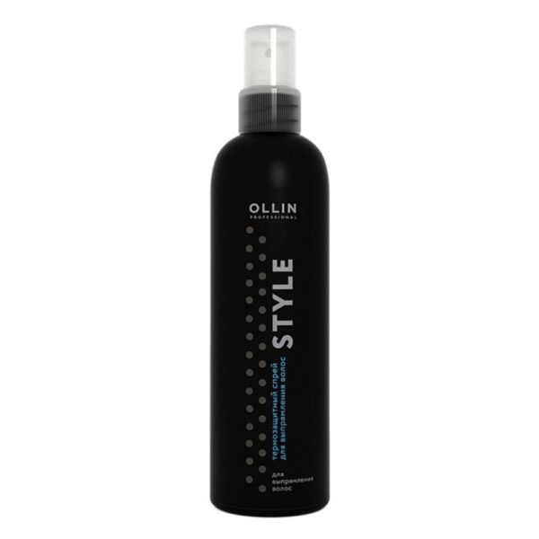 Ollin Style Thermo Protective Straightening Spray Термозащитный спрей для выпрямления волос, 250 мл