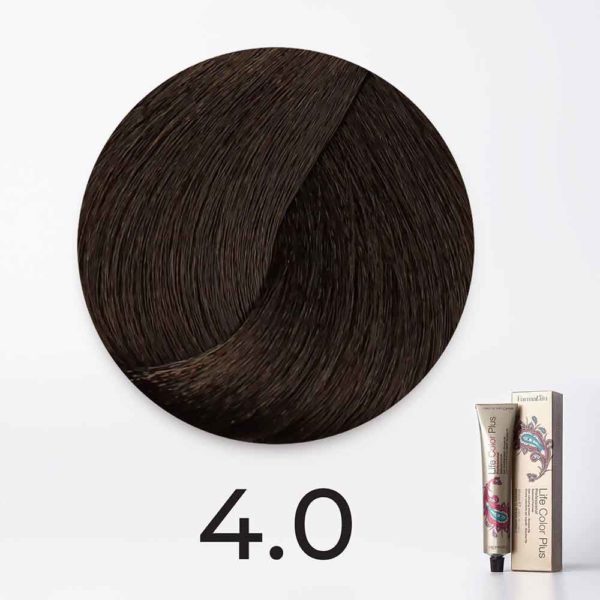 FarmaVita LIVE COLOR PLUS Краситель для волос 4.0, 100 мл