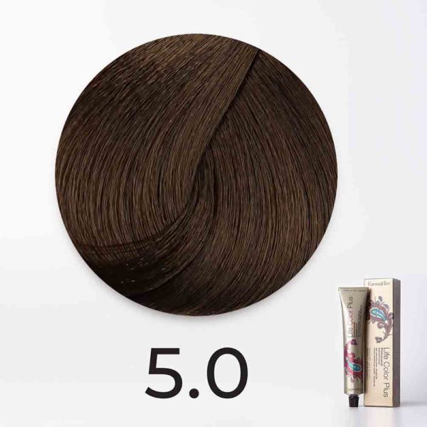 FarmaVita LIVE COLOR PLUS Краситель для волос 5.0, 100 мл