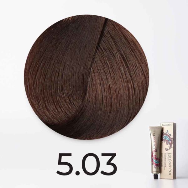 FarmaVita LIVE COLOR PLUS Краситель для волос 5.03, 100 мл