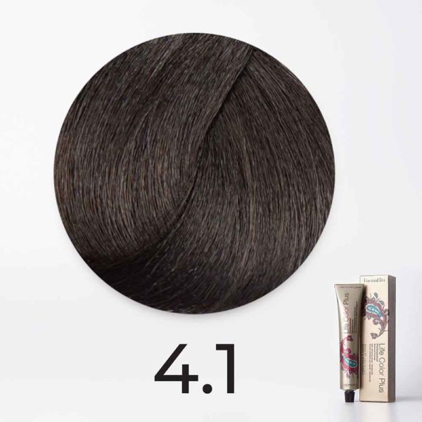 FarmaVita LIVE COLOR PLUS Краситель для волос 4.1, 100 мл