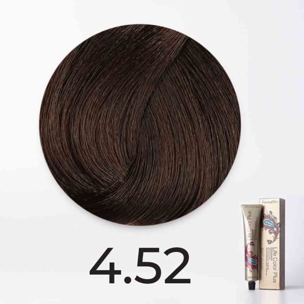 FarmaVita LIVE COLOR PLUS Краситель для волос 4.52, 100 мл