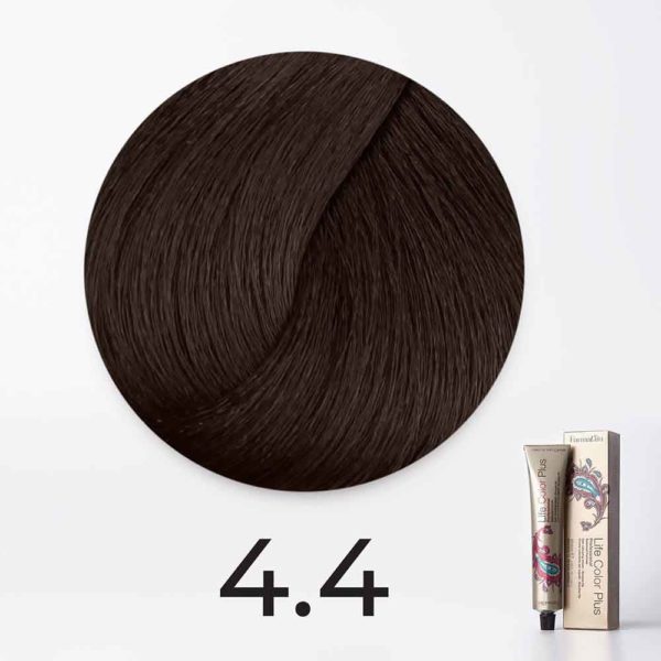 FarmaVita LIVE COLOR PLUS Краситель для волос 4.4, 100 мл
