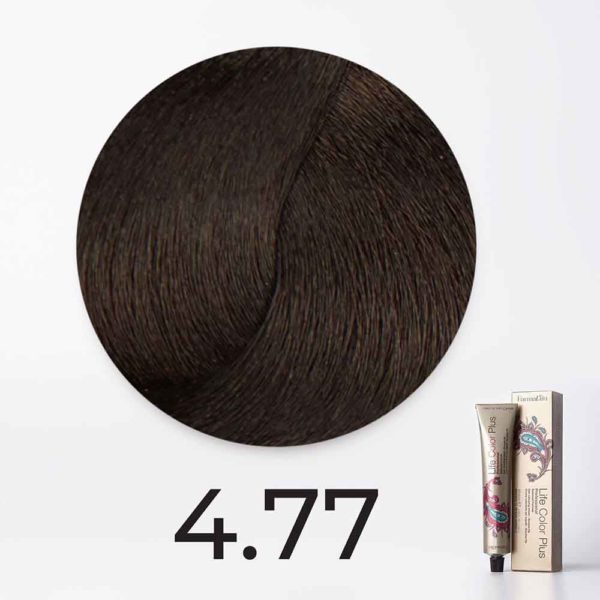 FarmaVita LIVE COLOR PLUS Краситель для волос 4.77, 100 мл
