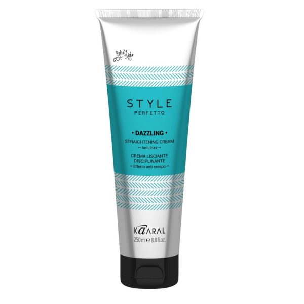 Kaaral Style Perfetto Soffice Dazzling Straightening Cream Крем для выпрямления и разглаживания волос, 250 мл