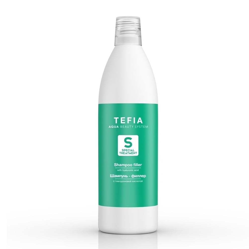 Tefia Special Treatment Шампунь-филлер с гиалуроновой кислотой, 1000 мл