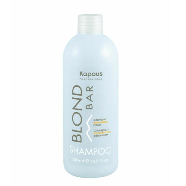 Kapous Blond Bar Шампунь с антижелтым эффектом, 500 г