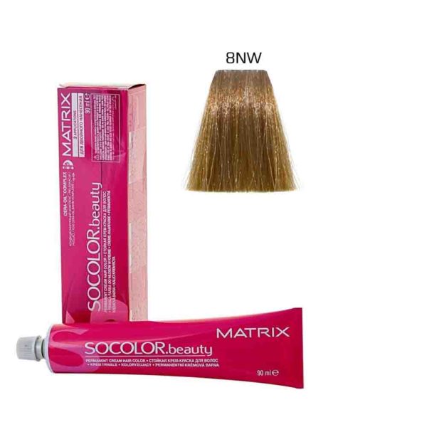 MATRIX SOCOLOR.beauty EXTRA COVERAGE краска 508NW светлый блондин натуральный теплый, 90 мл