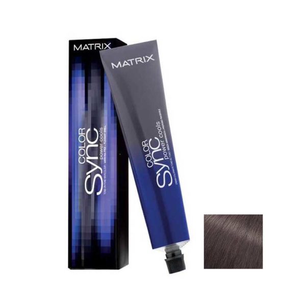 MATRIX SOCOLOR.beauty краска 6VA темный блондин перламутрово-пепельный, 90 мл