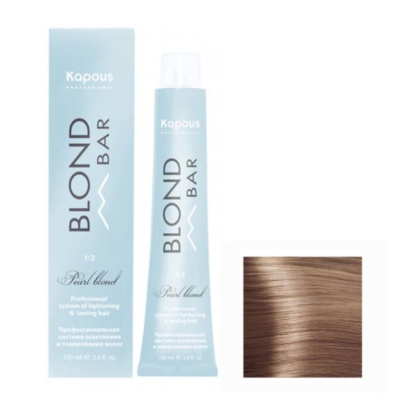 Kapous Blond Bar BB 1062 Крем-краска для волос с экстрактом жемчуга, розовый перламутровый, 100 мл