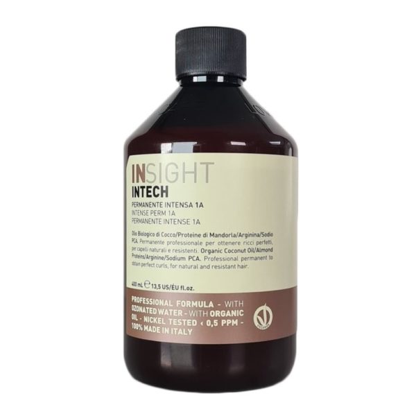 Insight Intech Intense Perm Состав для химической завивки для натуральных и труднозавиваемых волос 1A, 500 мл