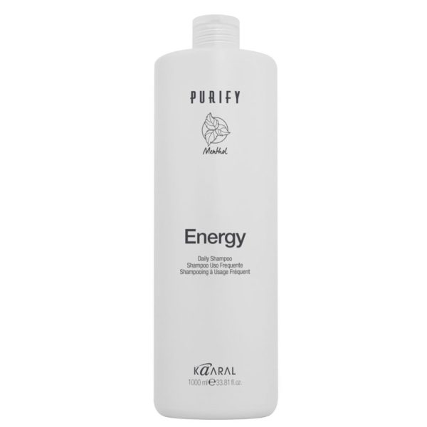 Kaaral Purify Energy Shampoo Интенсивный энергетический шампунь с ментолом, 1000 мл