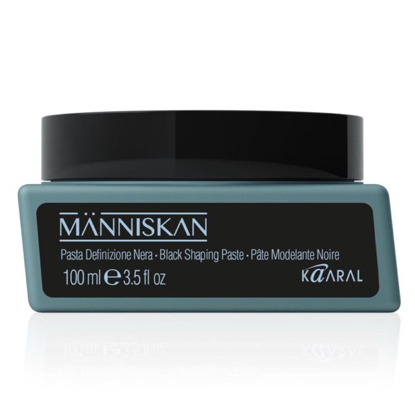 Kaaral Manniskan Men Black Shaping Paste Черная моделирующая паста, 100 мл