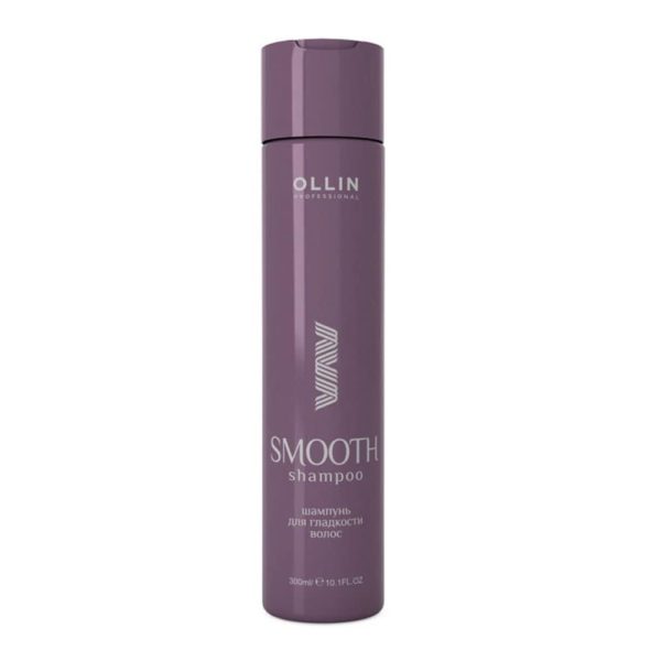 Ollin Smooth Hair Shampoo Шампунь для вьющихся и прямых волос, 300 мл