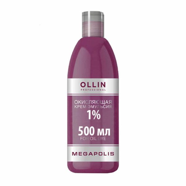 Ollin MEGAPOLIS Окисляющая крем-эмульсия 1%, 500 мл