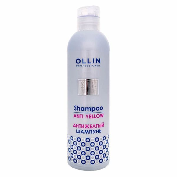 Ollin Silk Touch Anti Yellow Shampoo  Шампунь для волос "Антижелтый", 250 мл