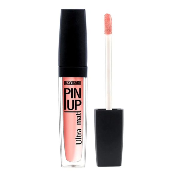 LUXVISAGE PIN-UP Блеск для губ матовый эффект тон 35 Pink apple, 5 г