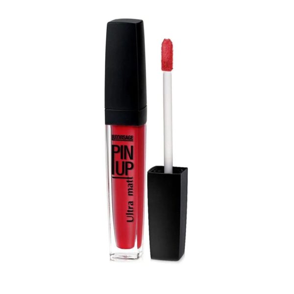 LUXVISAGE PIN-UP Блеск для губ матовый эффект тон 29 Red flower, 5 г